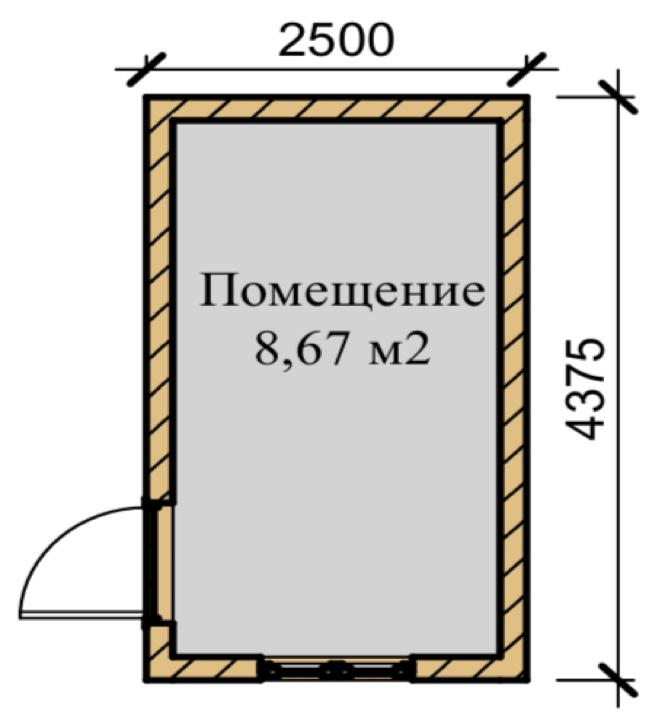 Бытовка 8,67м2